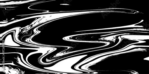 abstract black and white liquid marble texture seamless vector illustration with modern technology inspired fluid patterns and elegant monochrome design