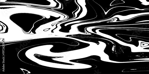 abstract black and white liquid marble texture seamless vector illustration with modern technology inspired fluid patterns and elegant monochrome design