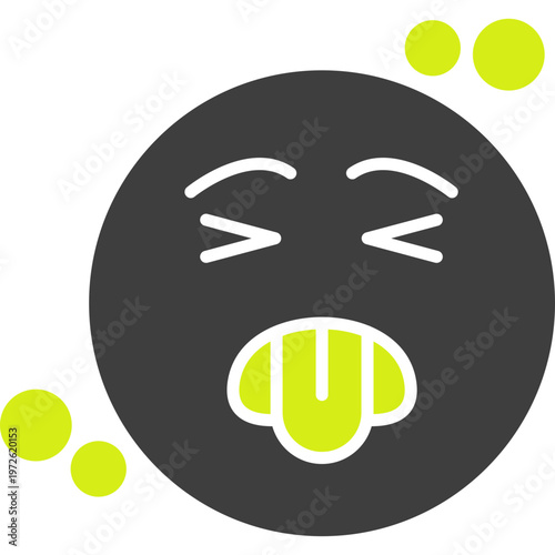 Disgusted Vector Icon