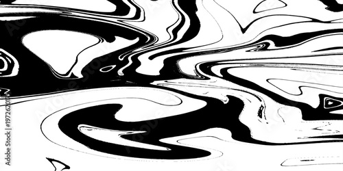 abstract black and white liquid marble texture seamless vector illustration with modern technology inspired fluid patterns and elegant monochrome design