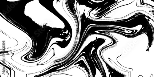 abstract black and white liquid marble texture seamless vector illustration with modern technology inspired fluid patterns and elegant monochrome design