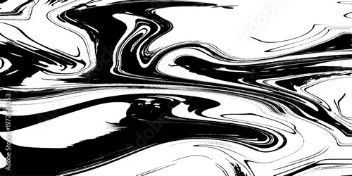 abstract black and white liquid marble texture seamless vector illustration with modern technology inspired fluid patterns and elegant monochrome design