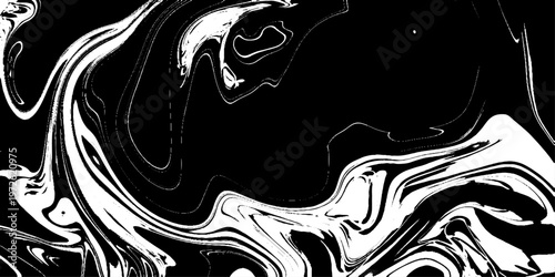 abstract black and white liquid marble texture seamless vector illustration with modern technology inspired fluid patterns and elegant monochrome design