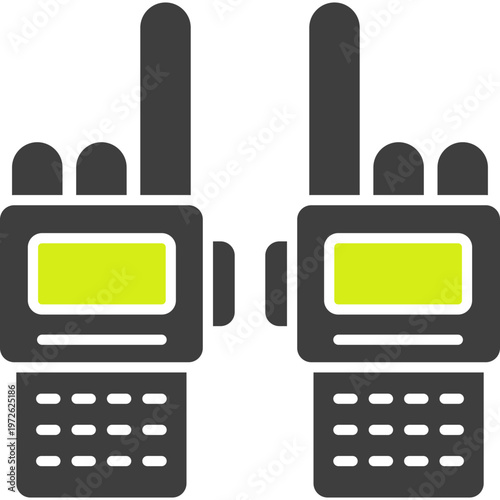 Walkie Talkie Vector Icon