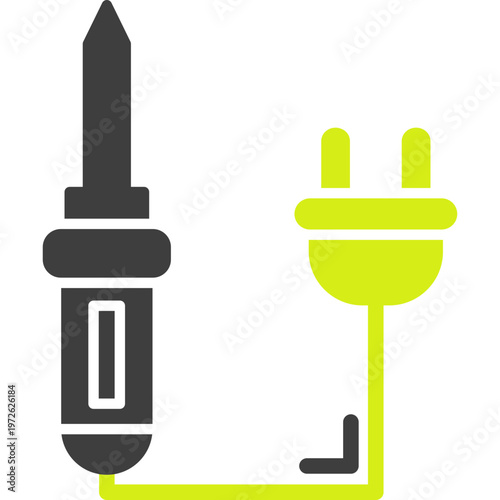 Soldering Iron Vector Icon