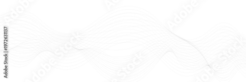 Abstract Gray Wave Lines Vector Illustration, Modern Technology-Inspired Texture Design, Seamless Digital Pattern, Futuristic Minimalist Art