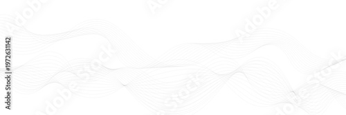 Abstract Gray Wave Lines Vector Illustration, Modern Technology-Inspired Texture Design, Seamless Digital Pattern, Futuristic Minimalist Art