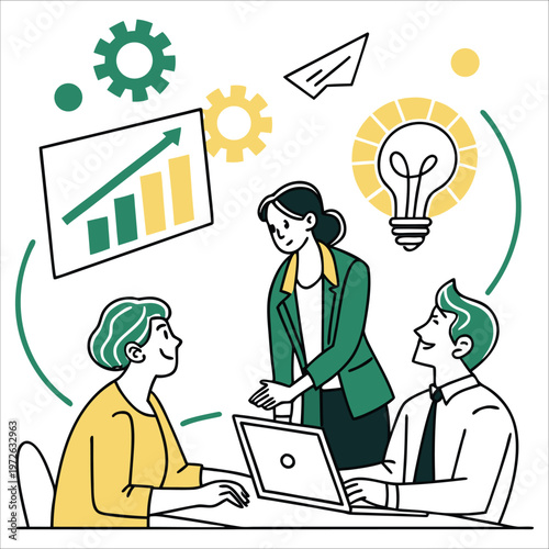 Business Professional Dialogue and Idea
