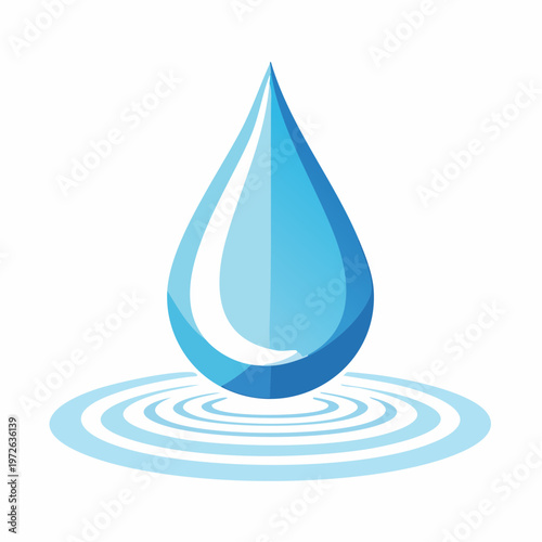 Goutte d'Eau Géométrique
