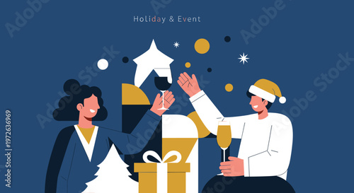 A modern, minimalist silhouette conveys confidence and ambition. Ideal for corporate websites, marketing materials, or illustrating professional succe