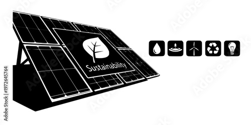 Renewable Energy Home Insurance Green Icon