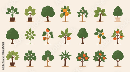 A simple, modern illustration of a potted plant. This image evokes calm and growth, suitable for websites, blogs, or design projects related to wellbe