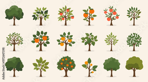 A calming, simple illustration of a tree, perfect for backgrounds, website design, or branding focused on nature, growth, or tranquility.  The clean s