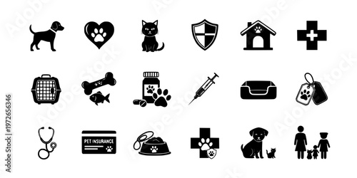 Pet Insurance Veterinary Care Heart Icon