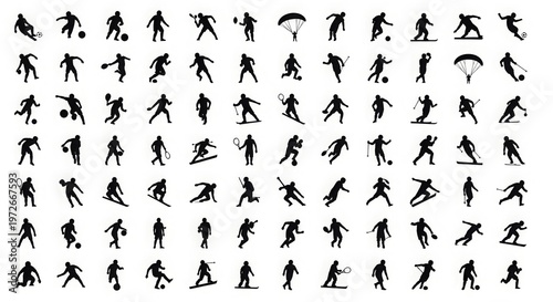 250 sport silhouettes 
