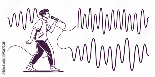 A person walking while holding hands with a small dog