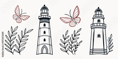 Traditional asian deities and symbols from the taoist pantheon