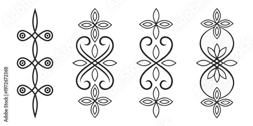 Elegant collection of vintage floral embroidery designs showcasing intricate patterns