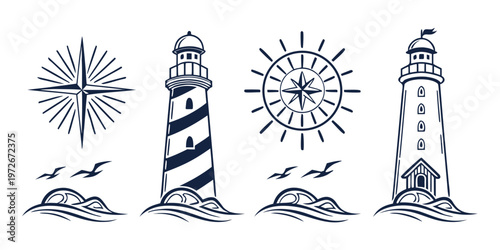 Wooden sculptures of snowflakes and animals hanging on a wall