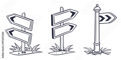 Three different styles of desk lamps for lighting a workspace