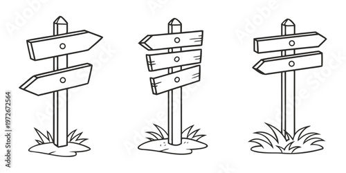 Three vintage wooden bar stools with round seats and metal legs