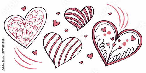 Colorful illustration of a collection of hot air balloons in the sky