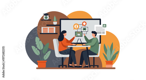 A serene, pastel gradient background evokes calm and simplicity. Ideal for website design, presentations, or social media visuals needing a clean aest