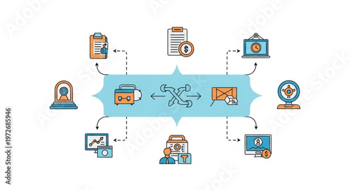 Decentralized Finance DeFi Ecosystem - A Network of Financial Applications.