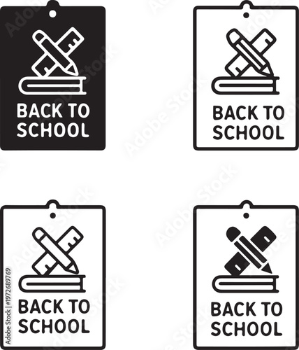 Back To School Poster Design, Back To School Poster Design icon, Back To School Poster Design vector, education banner, school reopening, student learning, academic concept, classroom theme