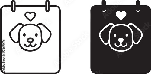 Isolated Dog Appreciation Day Art, Dog Appreciation Day Art icon, Dog Appreciation Day Art vector, canine celebration, pet holiday, dog lovers, animal appreciation, event design