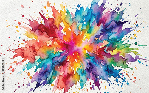 abstract colorful splashes background
