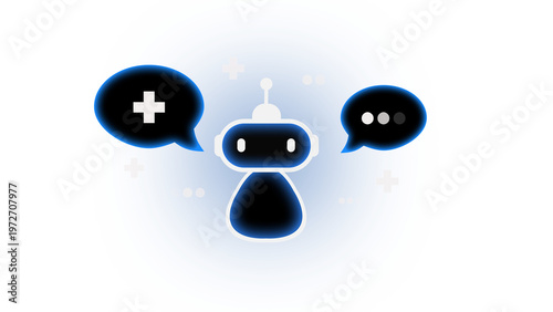Ai Healthcare Chatbot and Digital Medical Assistance.    Healthcare Chatbot Interface, Ai Medical Assistant for Digital Health Consultation, Online Medical Support