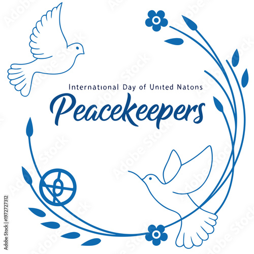 international day of united nations peacekeepers, peace, peacekeepers, united, nations, socials
