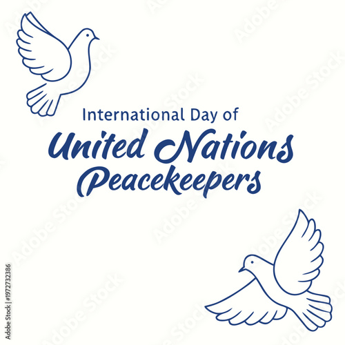international day of united nations peacekeepers, peace, peacekeepers, united, nations, socials