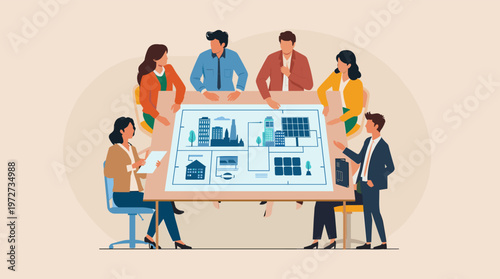 A calming, neutral beige background creates a versatile canvas for design projects. Ideal for website backgrounds, presentations, or digital artwork n