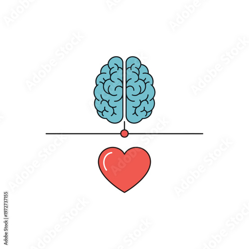 balance between brain and heart.