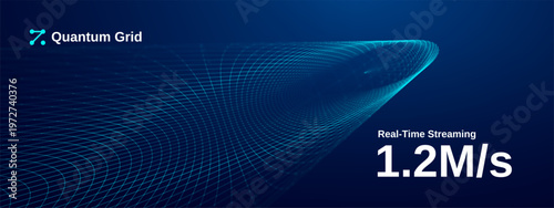 Finance business intelligence Abstract background with Business fintech blue for Technology blue background technology. Digital line mesh with wave lines grid for network minimal modern.