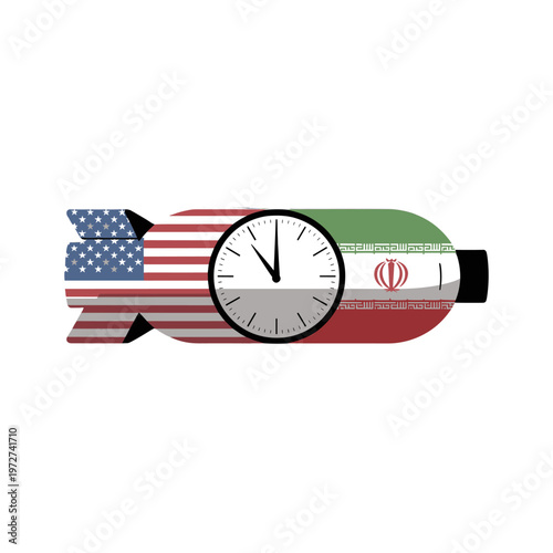 Political symbolism and time in the context of US and Iran.
