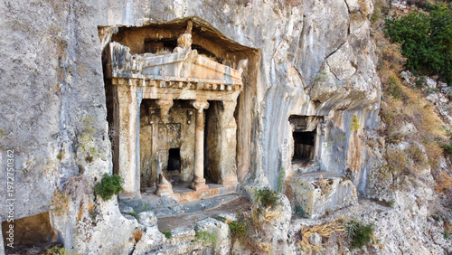 Ancient Amintas Rock Tombs ...