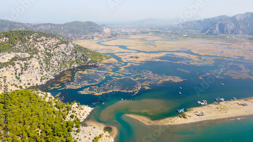 High Angle Aerial View of I...