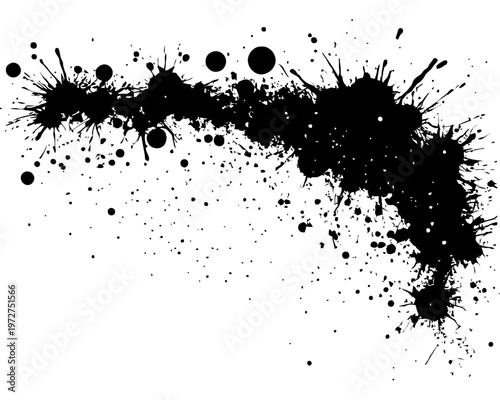 designed for graphic artists, this grunge texture features dust and splatter effects in clean vector format for versatile use