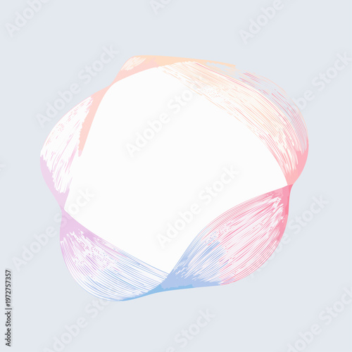 Soft Diaper on a Light Background.