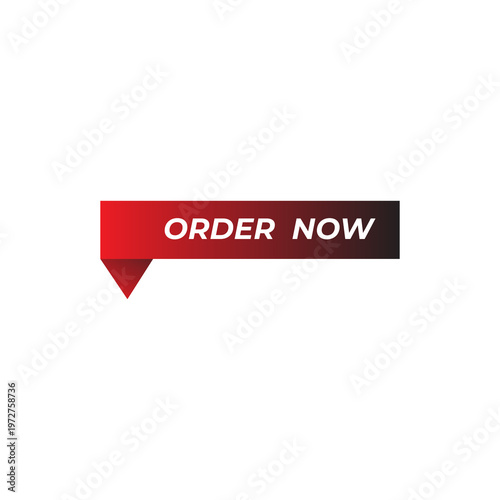 Flash Sale Order Now Badge - Marketing Button