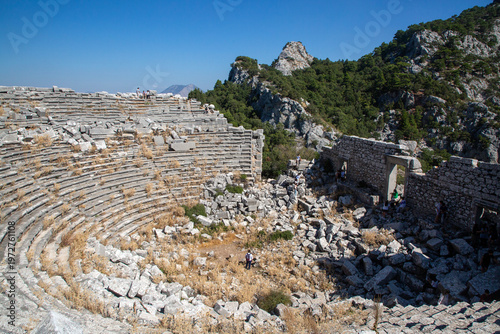 Ancient Greek Theater Ruins...