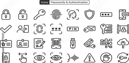 Set of icons representing insurance coverage types including auto, life, home, and health with various fill styles and colors for clear visual representation