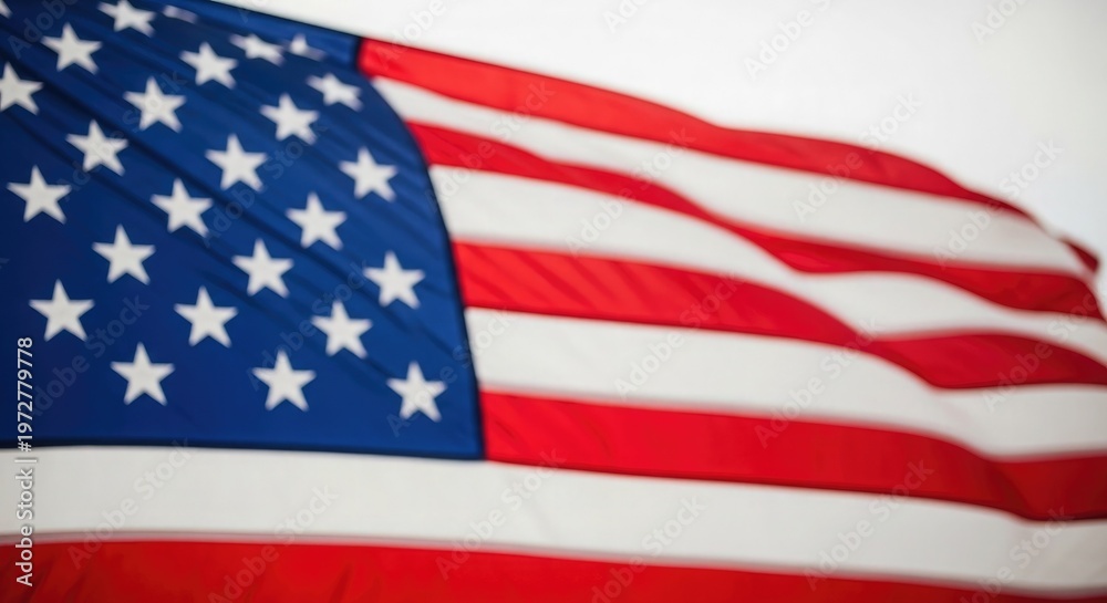 Fototapeta premium Happy independence day vibrant american flag celebrating freedom and patriotism