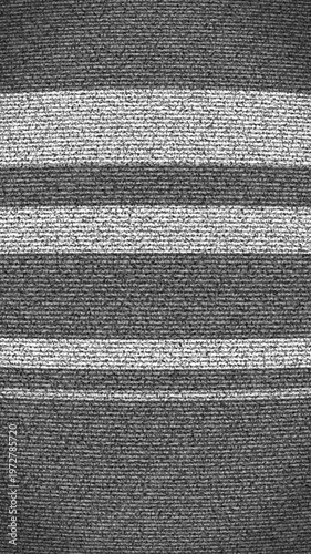 Retro static television animation  on black background. tv static noise glitch with turn on and off. 4k video display signal error