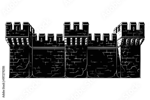 Sad Donkey Character Illustration - Melancholic Vector Animal Graphic for Emotional Design