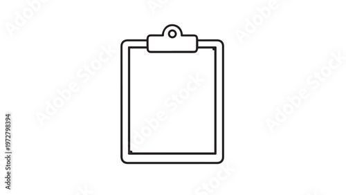 A blank price tag, blank ID card, and blank ID badge rest on an empty office clipboard with a paper sheet for business notes and an icon vector space
