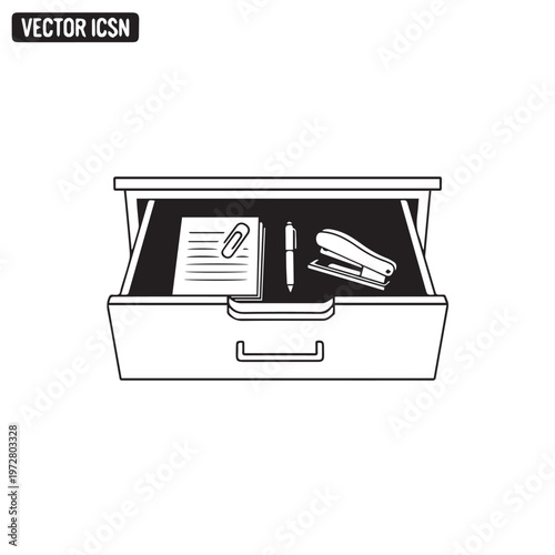 vector illustration of a book icon with shadow in a clean modern style representing technology and digital concepts